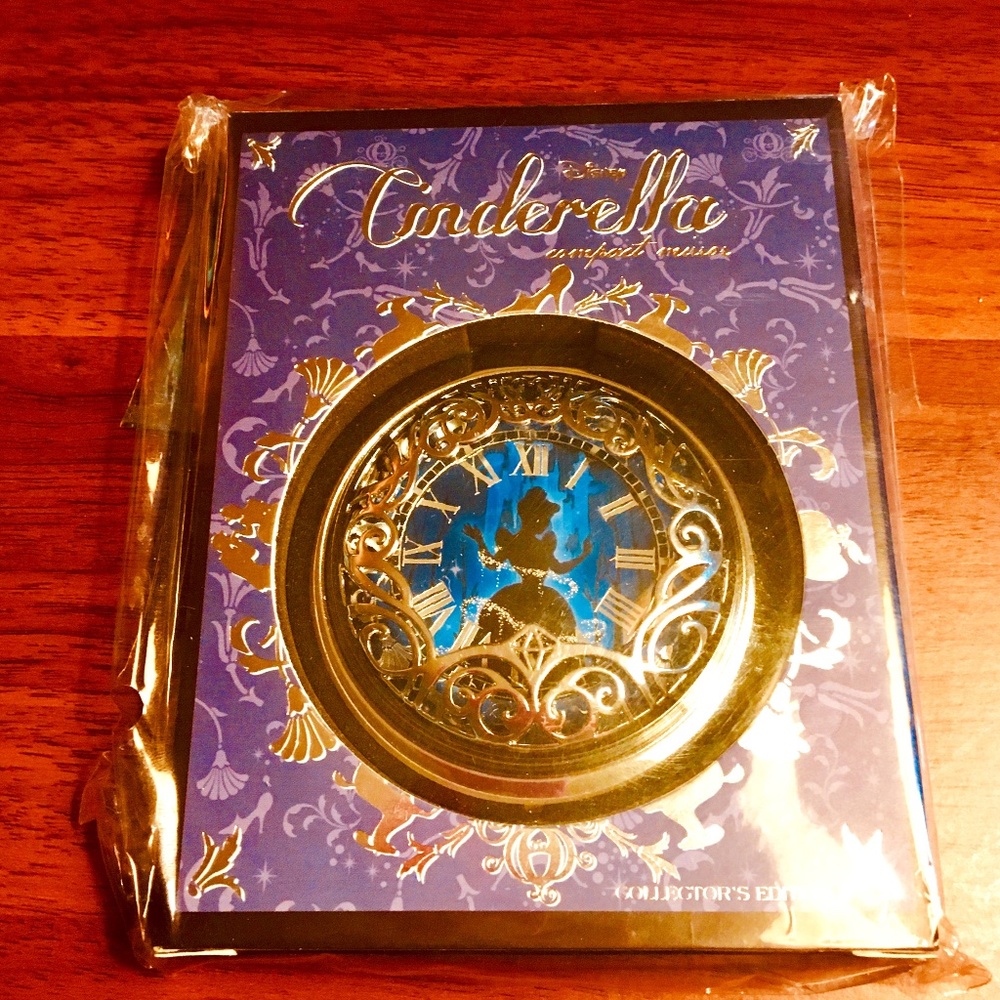 Original Ltd. Edition Sephora Disney Cinderella Compact Mirror "The Right Shoe!"